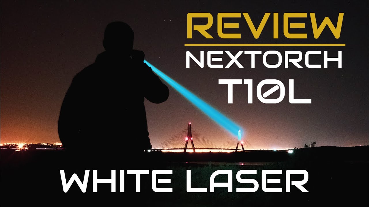 Review - NEXTORCH T10L - Lanterna Laser Branco - Atinge 1100m!