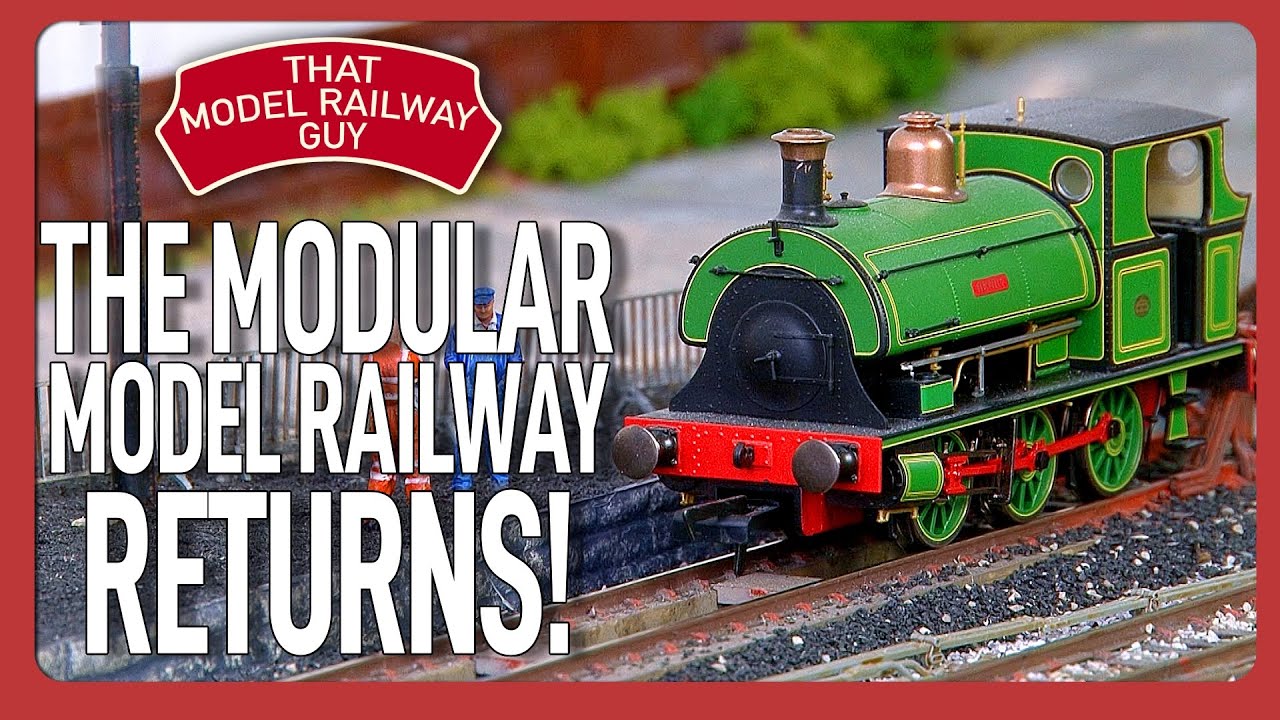 Bulding A Modular Model Railway - Episode 16: Yard Scenery!