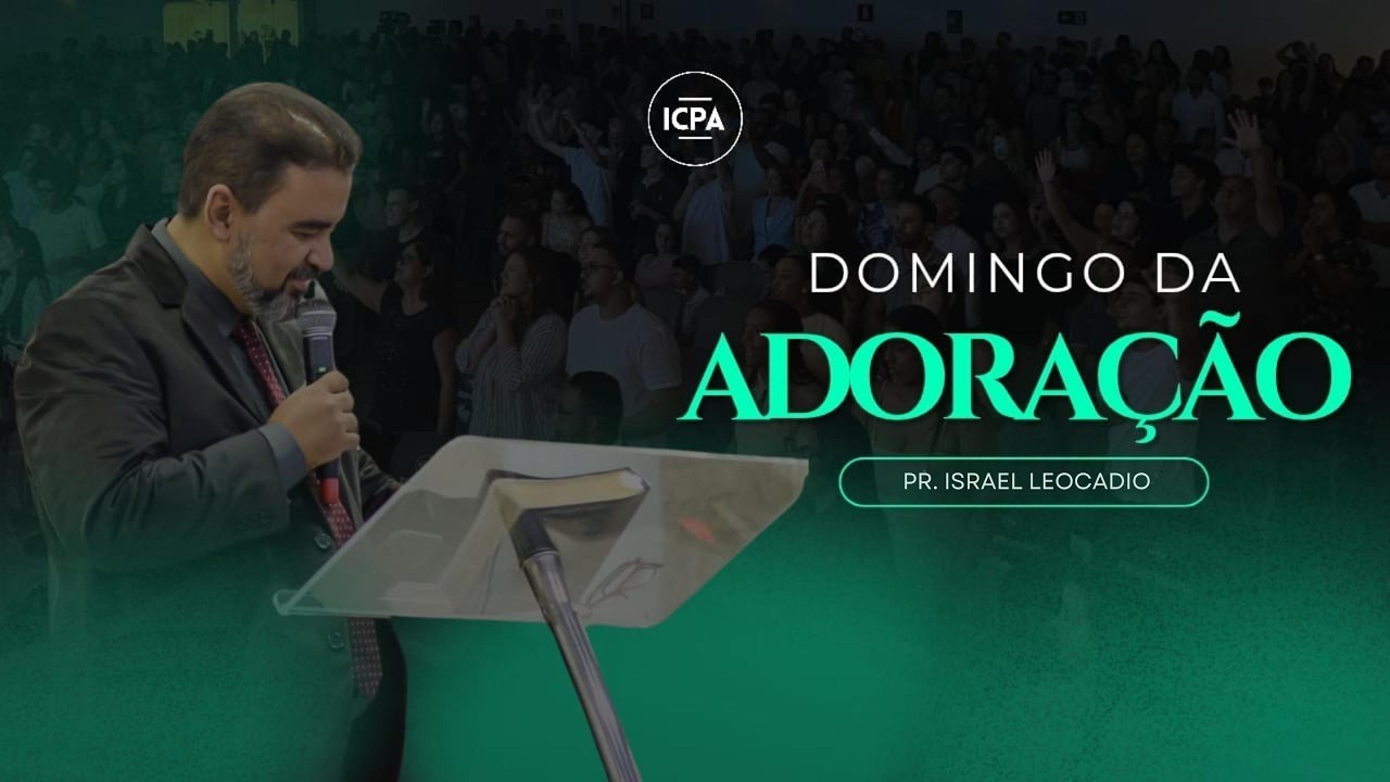 Culto 18h - 15/02/26 - Domingo da adoração | Pr. Israel Leocádio