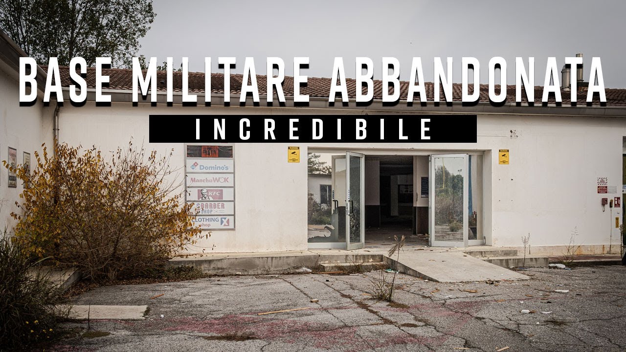 IN UNA EX BASE MILITARE ABBANDONATA usata come set cinematografico