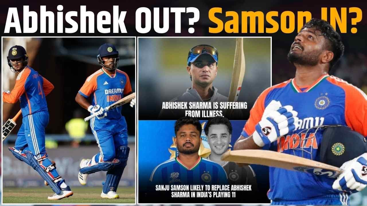 Abhishek OUT? Samson IN? India's Likely Playing 11 For T20 WC Clash Vs Namibia.