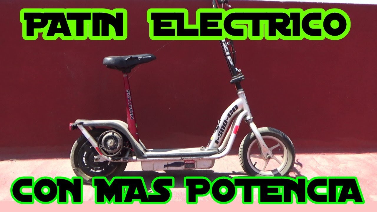 Convirtiendo Patín eléctrico - Baterías de Litio - de 24V a 36Voltios.