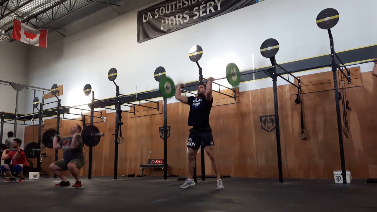 Alex Caron Brazil CrossFit Championship 19.3