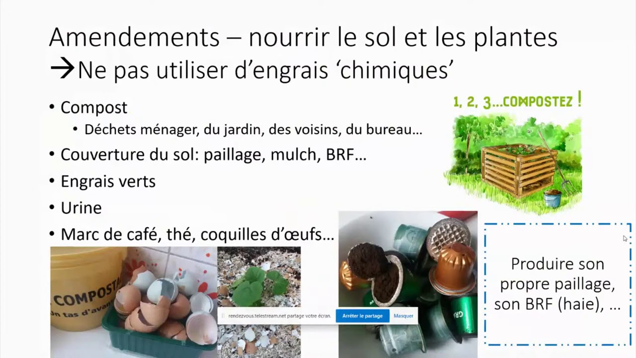 Rediffusion Live Le potager autonome par Frédéric de Ajiep - Pas-a-Pas vers une Terre vivante