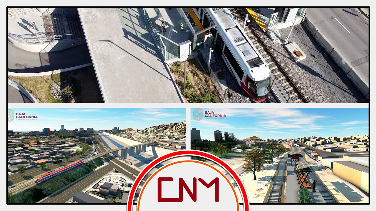 Proyecto Tren Interurbano Tijuana continúa, actualización de la obra.
