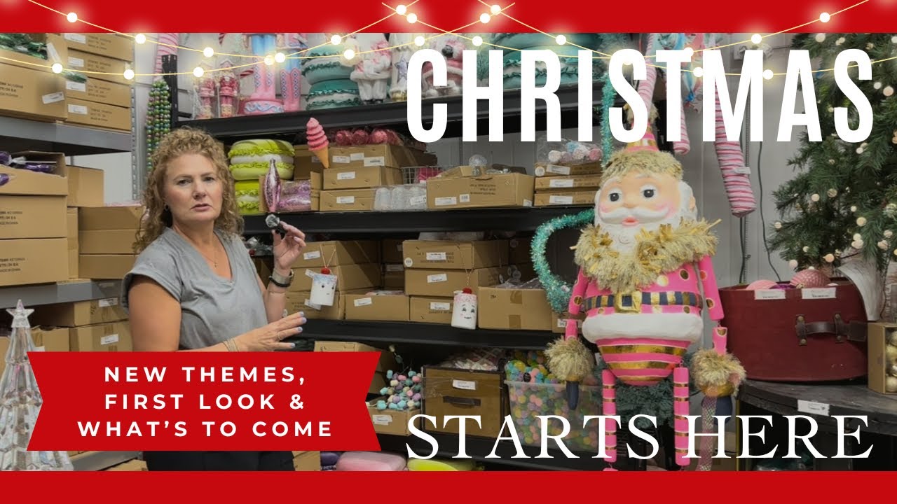 Before the Christmas Magic: Lorie&rsquo;s Showroom Walk-Through & 2025 Theme Sneak Peek!