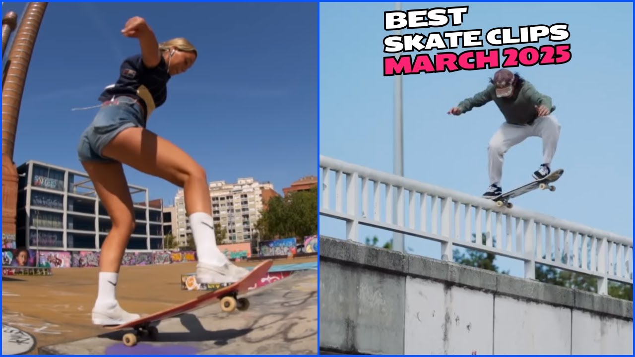 BEST SKATEBOARDING TRICKS - MARCH 2025
