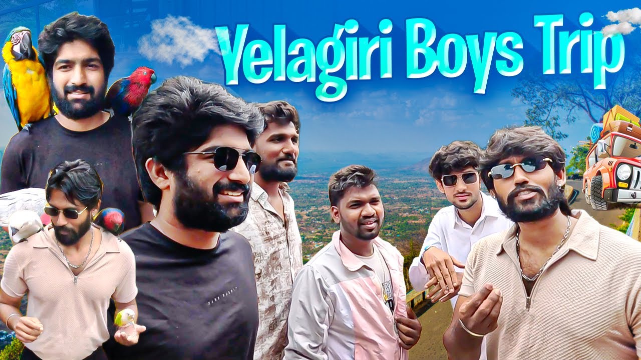 BOYS trip 🥳 to YELAGIRI⛰ | Rudran Praveen , Kamrudin | Fundera park - Kandippa FUN irukku 😆