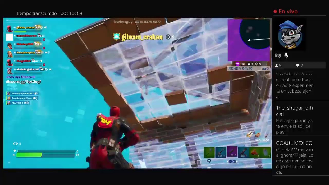 Transmisi&oacute;n de PS4 en vivo de Aquatecnologicos