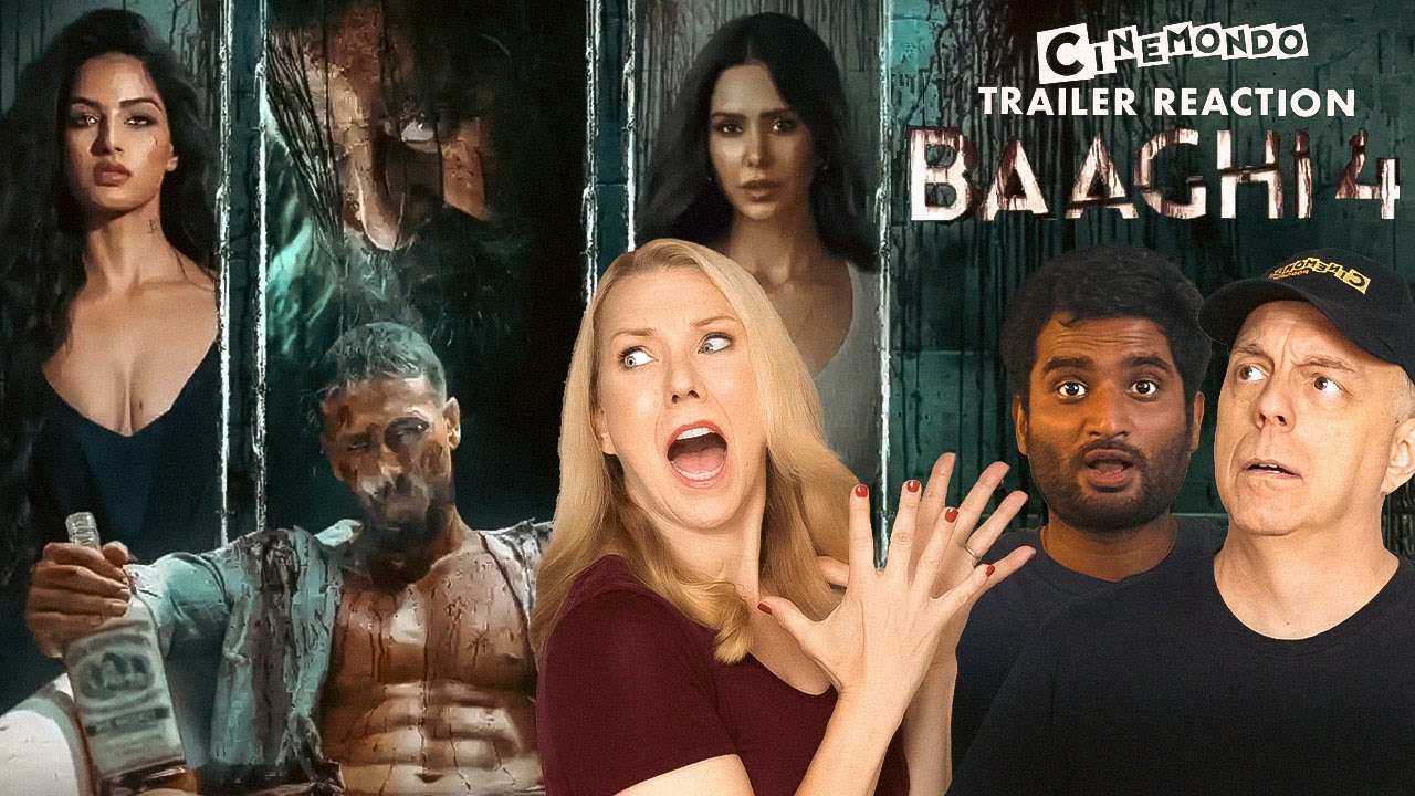 BAAGHI 4 Trailer Reaction! Hindi | Tiger, Sanjay, Harnaaz, Sonam! Cinemondo!