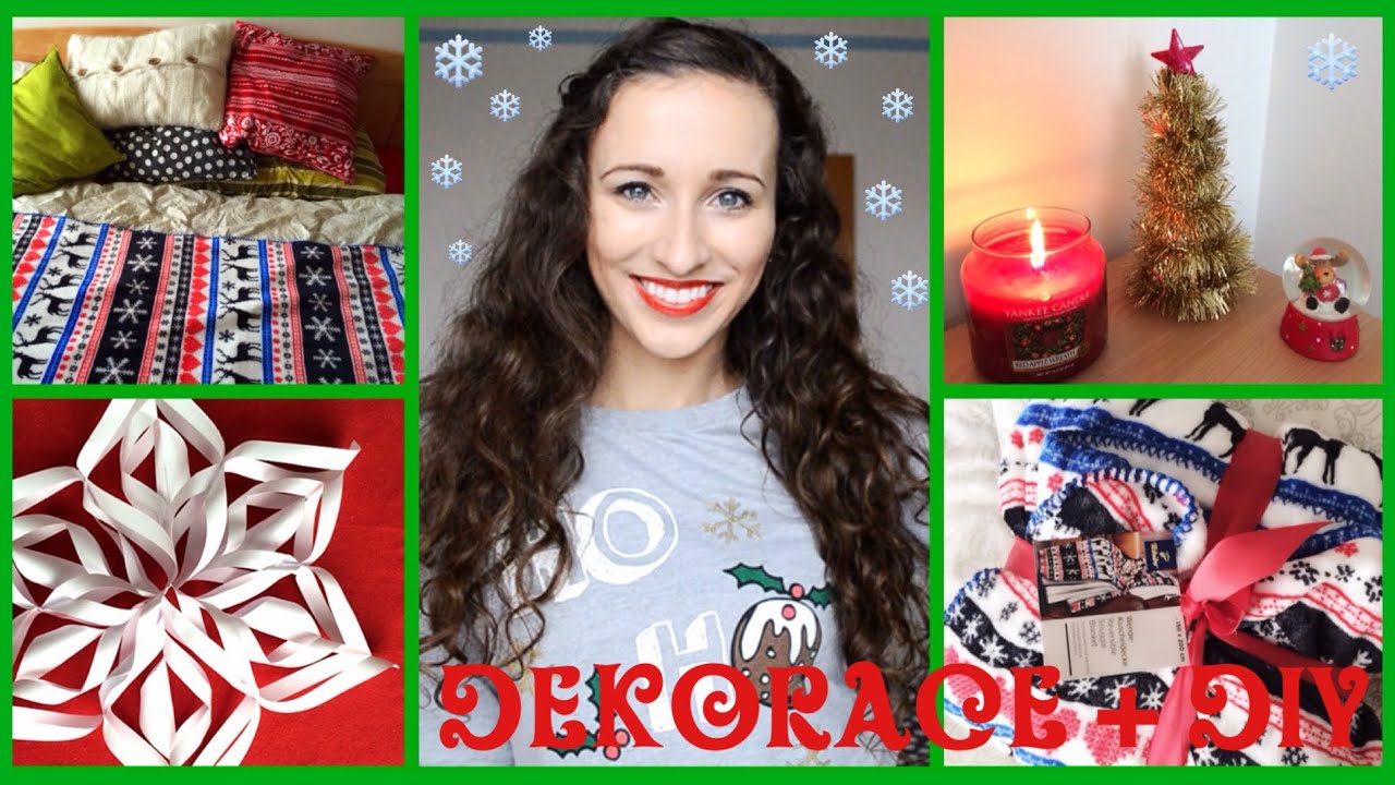 Vánoční dekorace + DIY ❄ | Pavlinna17