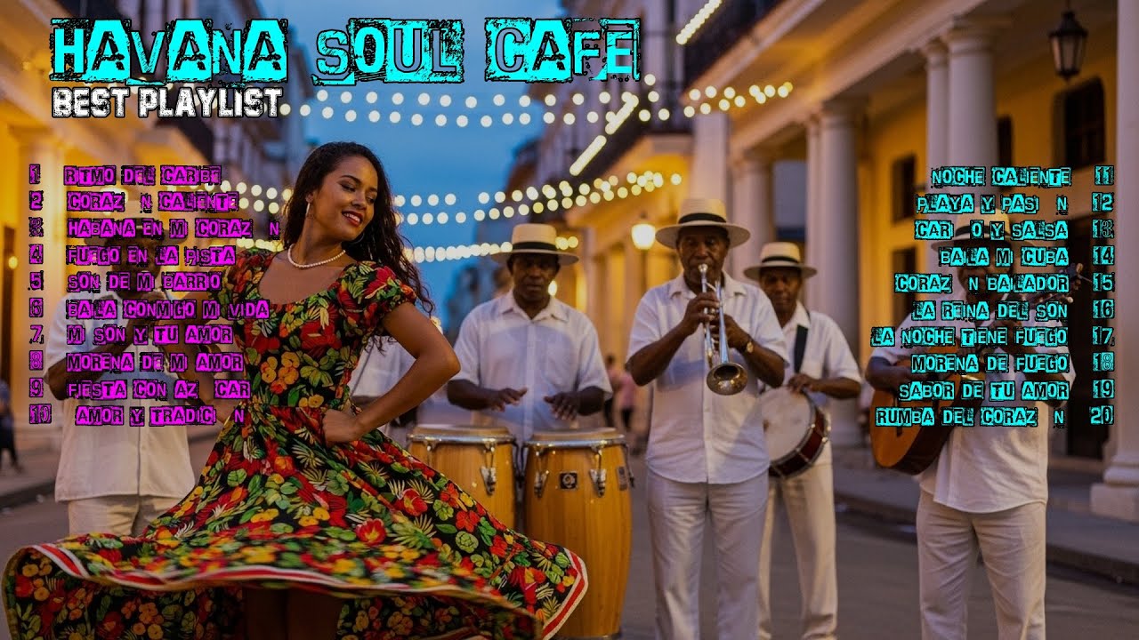 Timeless Havana Sunset 🎷 Son Cubano, Cha-Cha & Romantic Latin Jazz | Havana Romantic Jazz