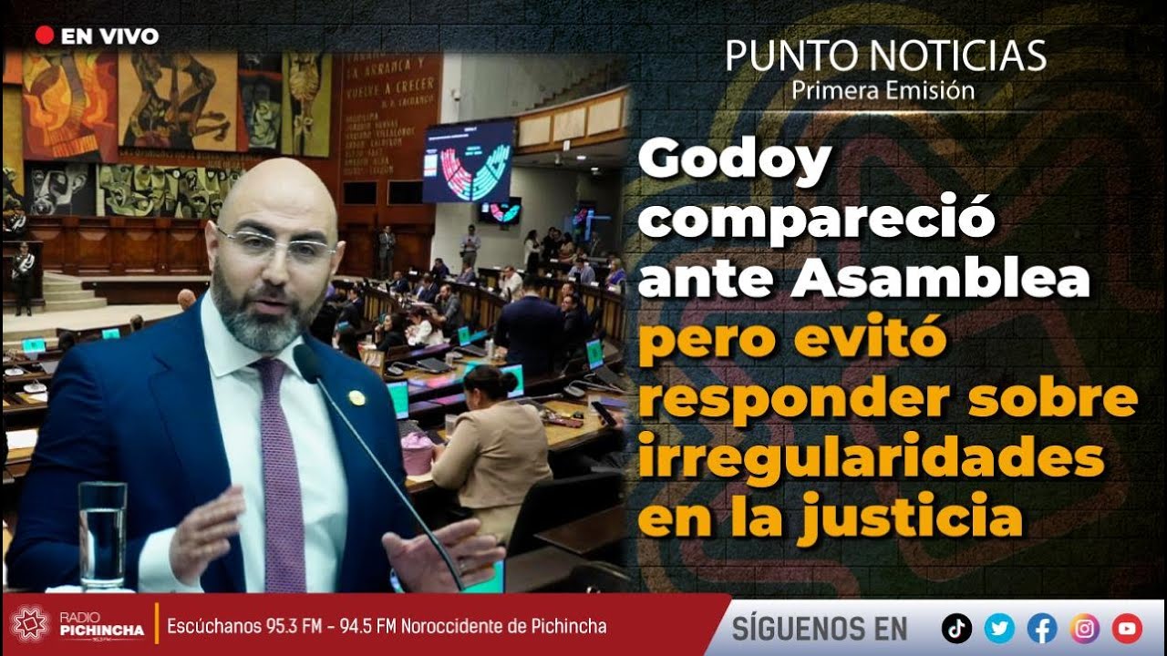 🔴 #EnVIVO | Godoy compareci&oacute; ante la Asamblea,  evit&oacute; responder sobre irregularidades en la justicia