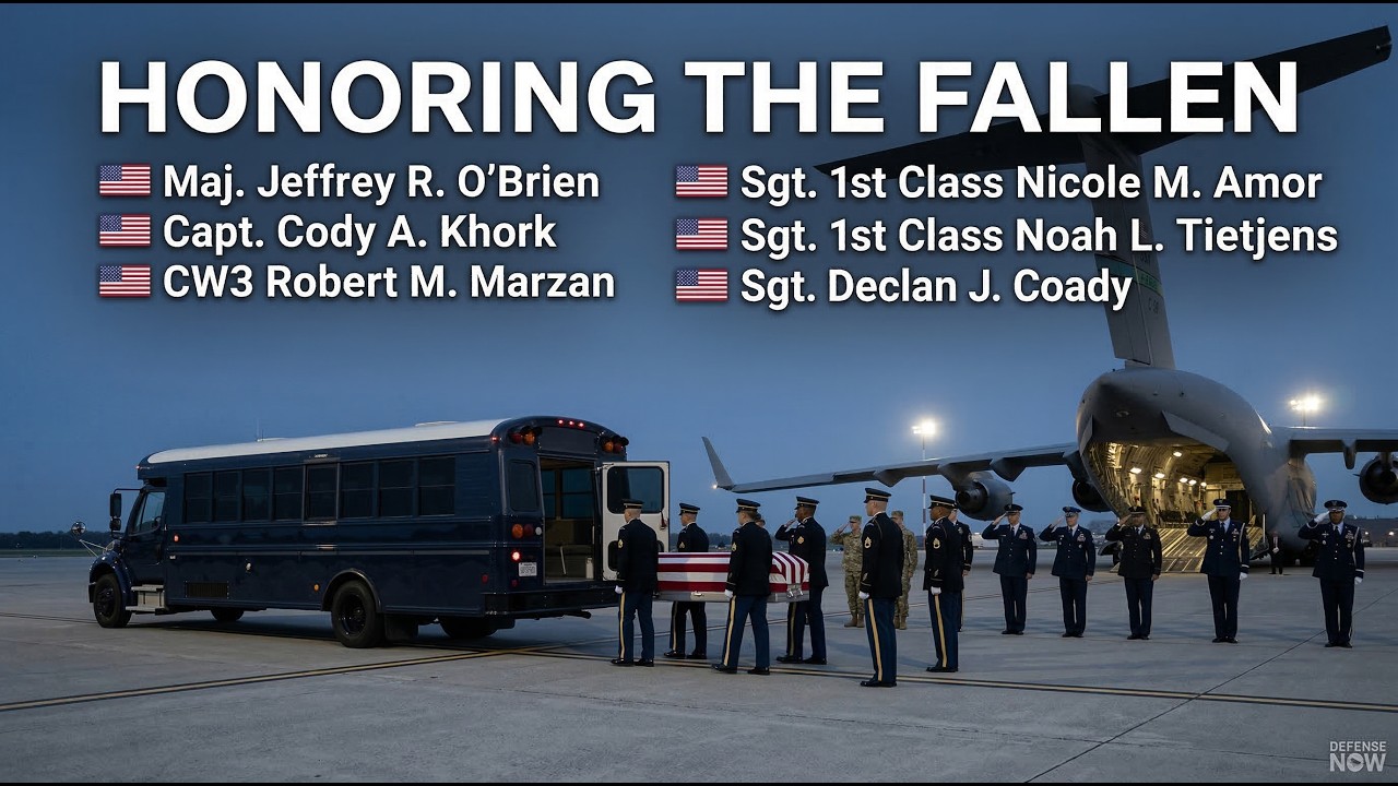 Ultimate Sacrifice: 103rd Sustainment Command Soldiers Honored at Dover