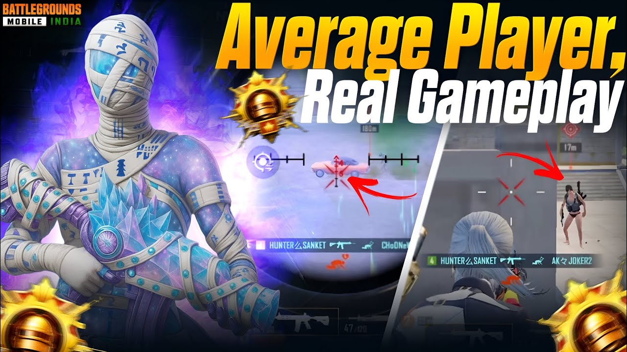 BGMI Average Player Real Gameplay | Android 60 FPS | Low End Device