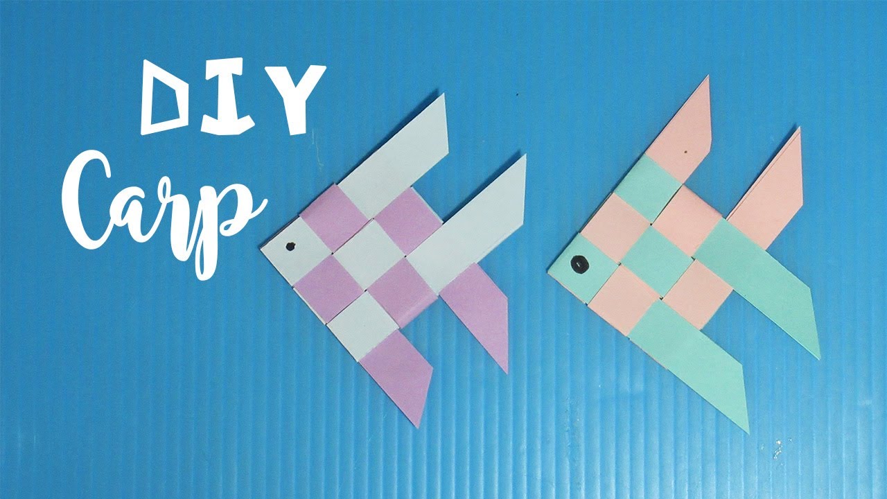 DIY พับปลาตะเพียนกระดาษ | DIY Carp | PaperDIY by PlaUbon