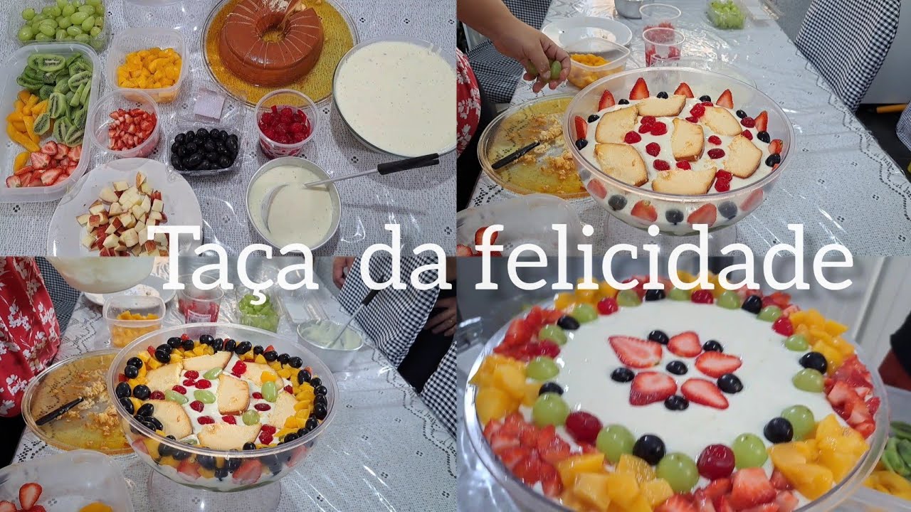 Como fazer uma Taça da Felicidade.