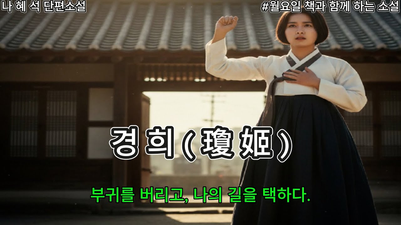 경희 ( 瓊姬 )저자: 나혜석  #책 #이야기  #고전명작 #소설 #소설읽어주는채널 #낭독