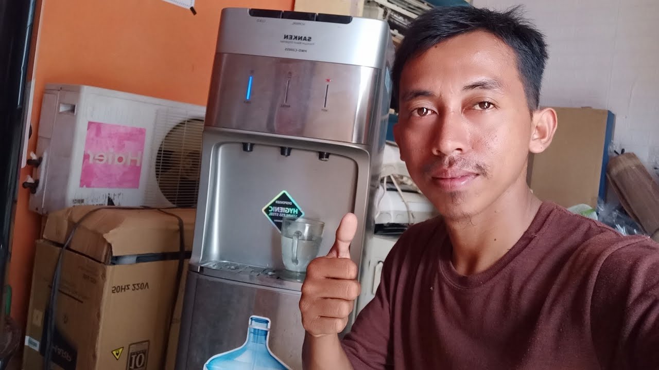 Dispenser Sanken tidak mau panas || Cara mudah perbaiki