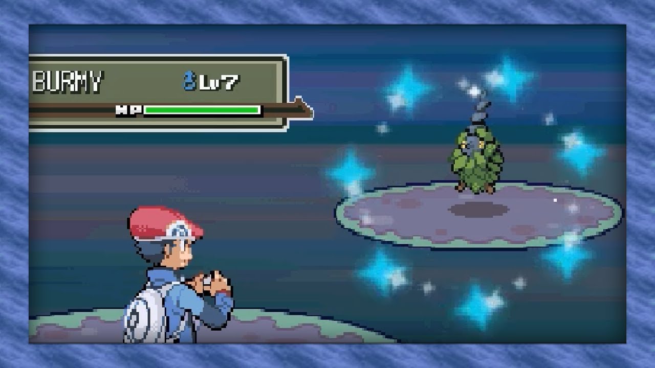 Live Shiny Burmy After 3,560 Soft Resets! (Pokémon Platinum)