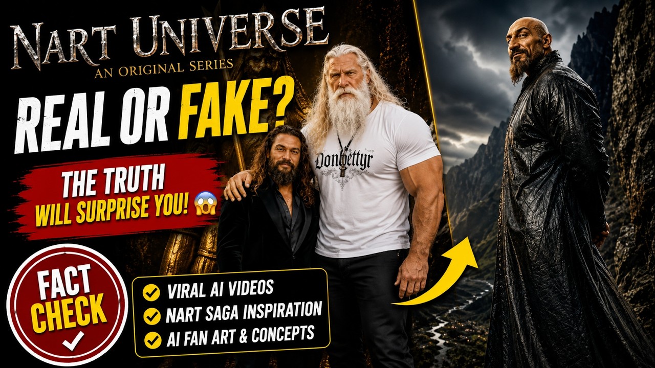Nart Universe: правда или вымысел | Nart Universe: ИИ | Сериал Nart Universe | Трейлер Nart Universe