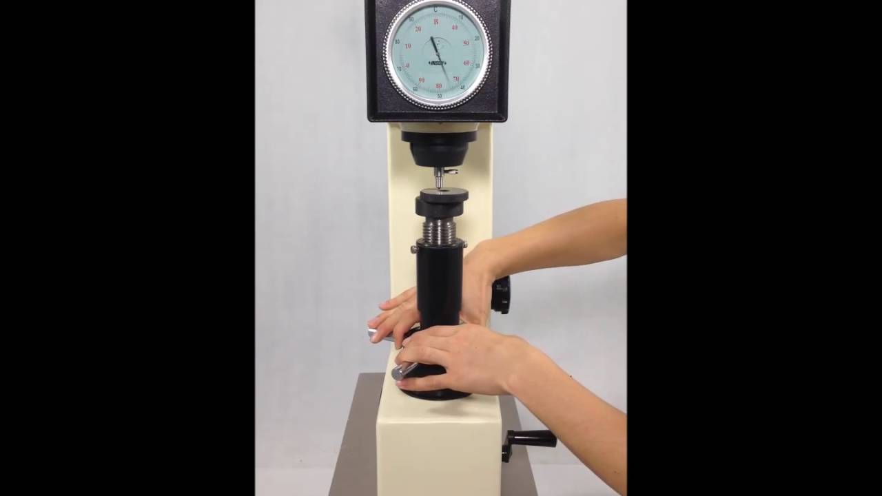 ISH R150 Basic Operation of Manual Rockwell Hardness Tester