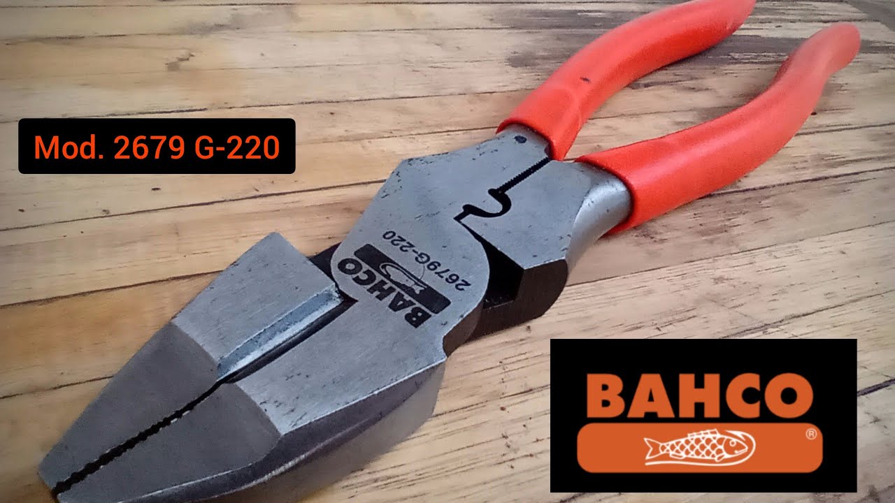 Alicate de alta palanca BAHCO / High Leverage pliers