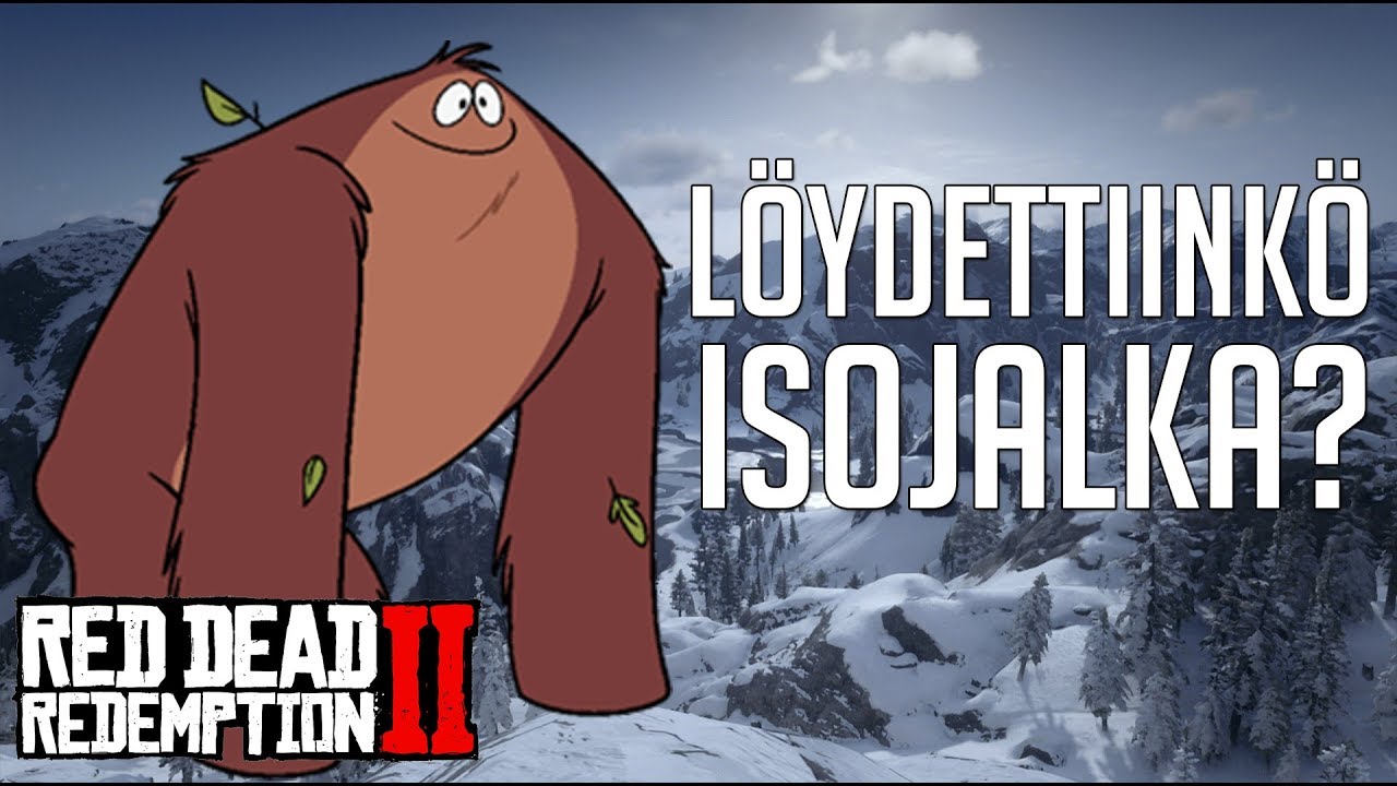 LÖYDETTIINKÖ ME ISOJALKA? | RDR2 Hauskat Hetket