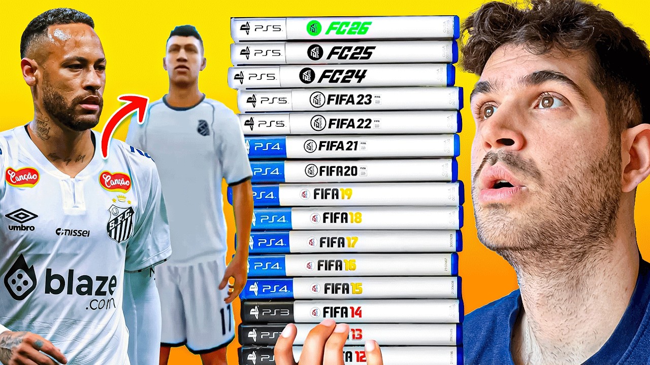 Tüm FIFALARDA Neymar ile Gol Atmak!