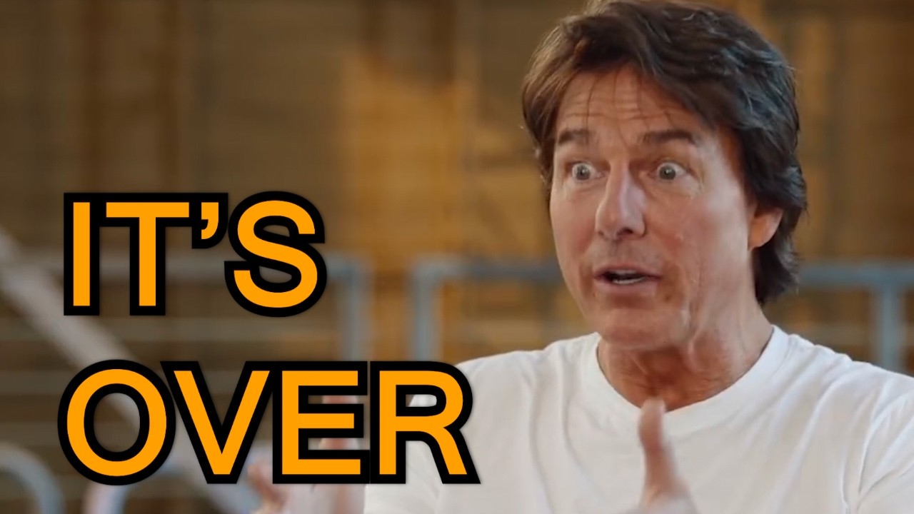 Tom Cruise tried to act human for 30 minutes. HE FAILED.