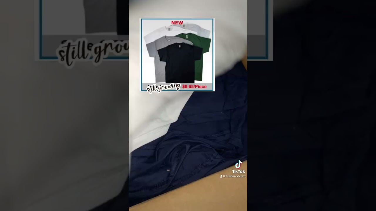 Как купить 100 пустых футболок за 65 долларов!