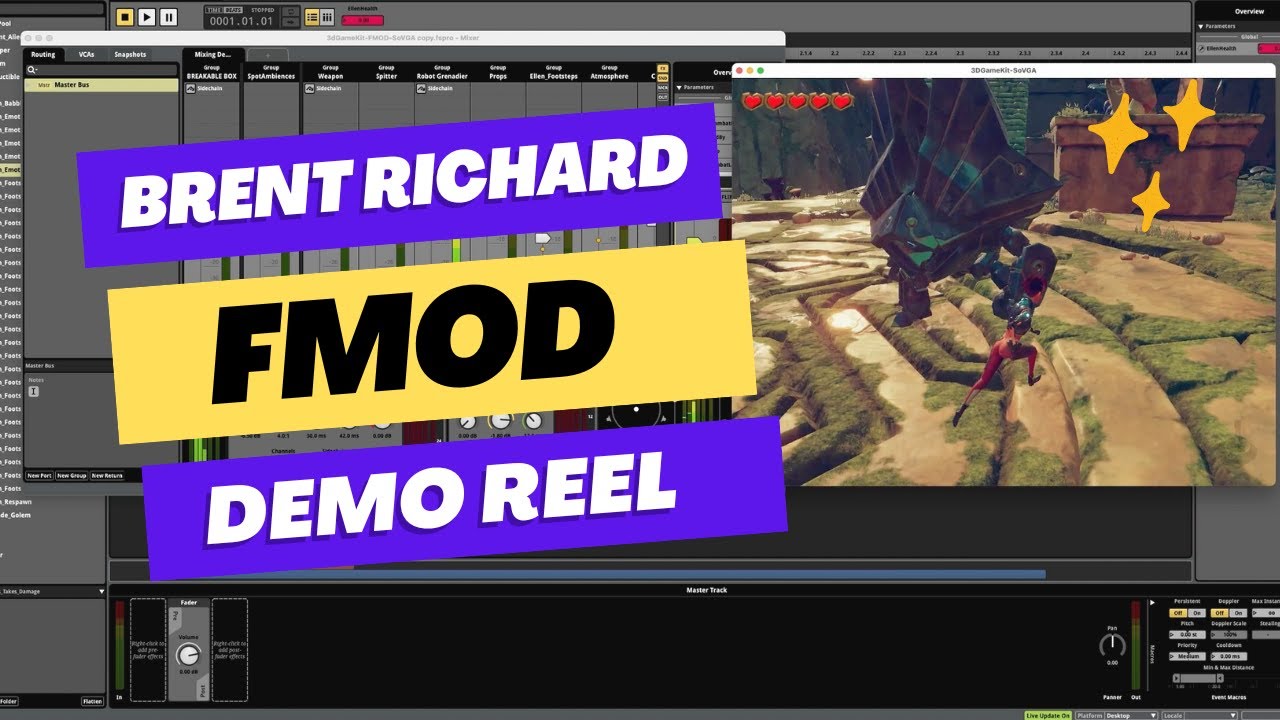 Brent Richard Game Audio Technical Reel