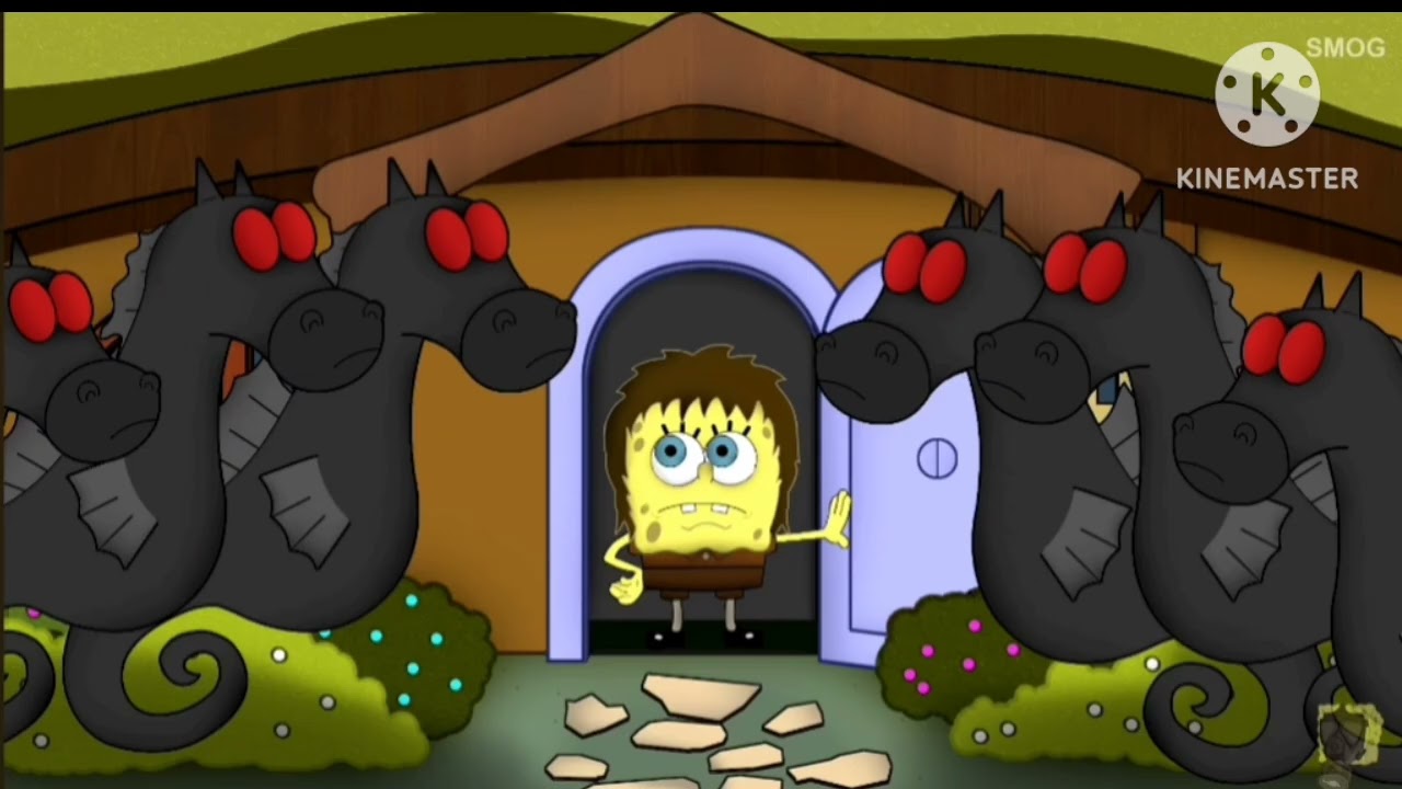RE SpongeBob Theme Lord Of Rings SMOG