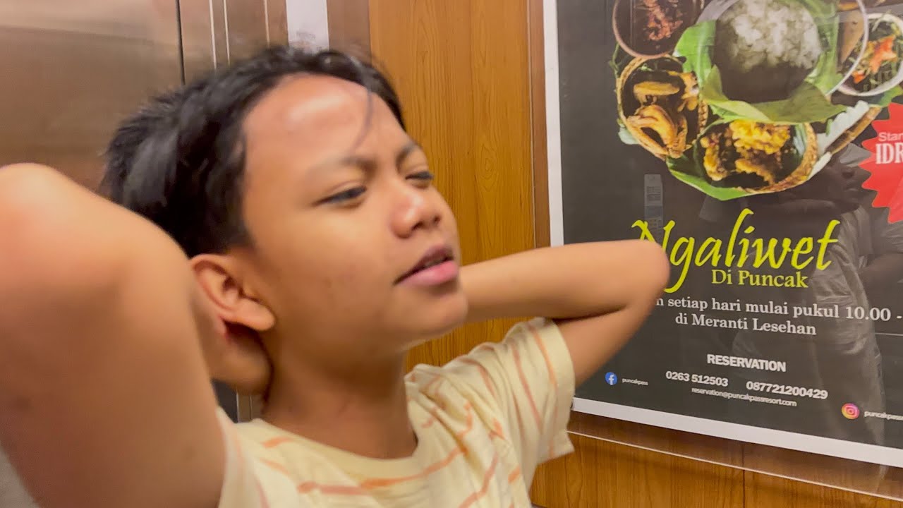 PAGI INI FAREL PRAYOGA MENIKMATI KI INDAHAN ALAM PUNCAK BOGOR