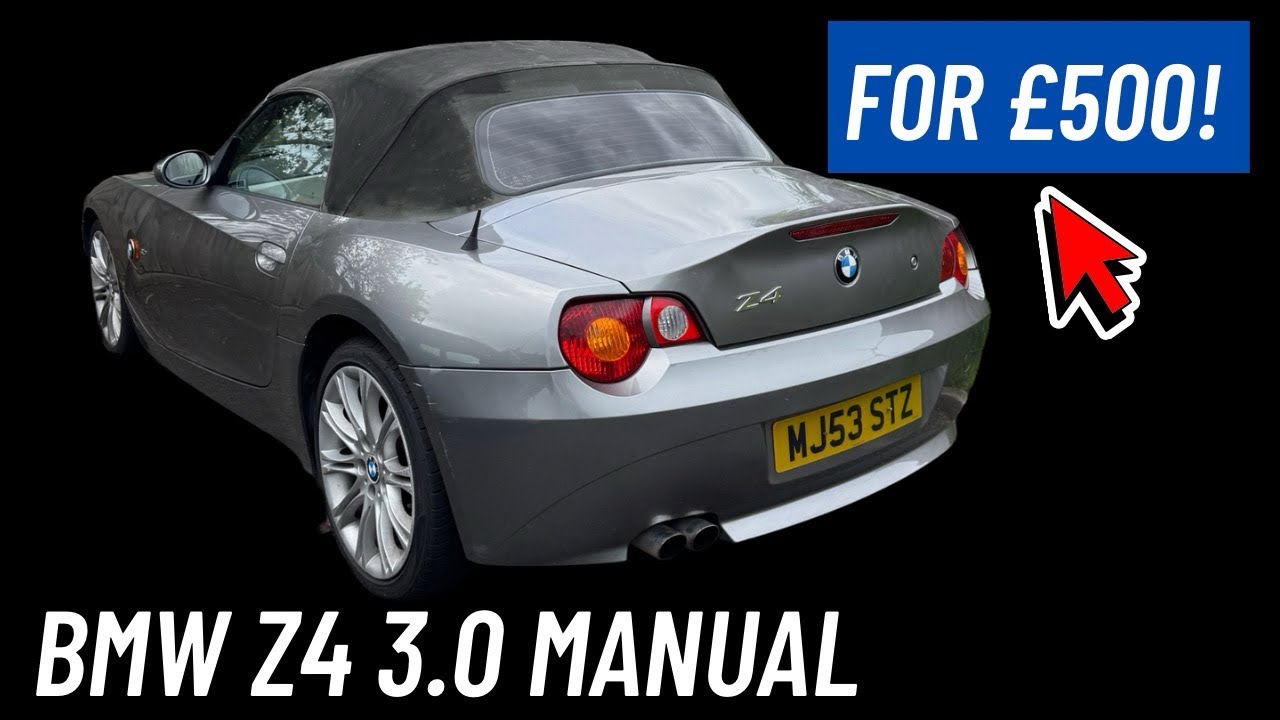 We Bought The Cheapest BMW Z4 E85 3.0 For £500! - BMW Z4 E85 3.0 Manual Project Part 1