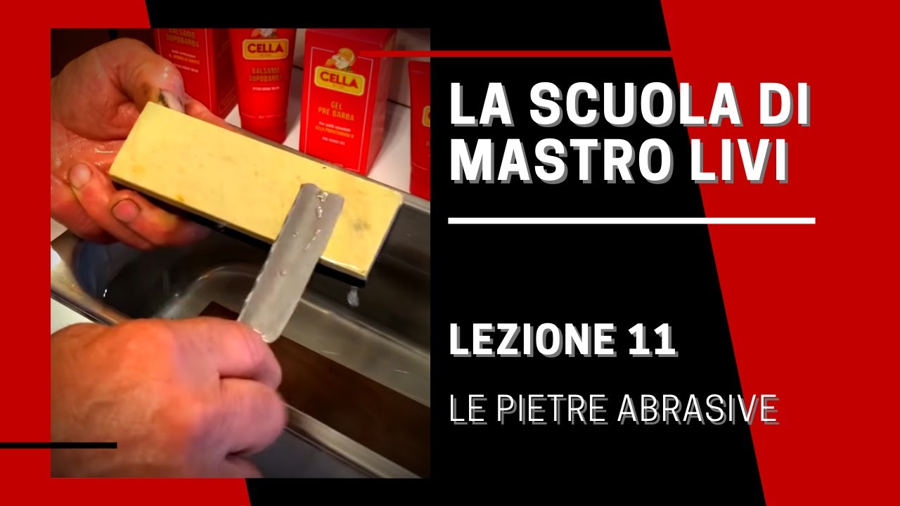 La Scuola di Mastro Livi - Lezione 11 - Le pietre abrasive