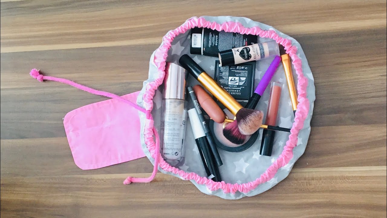 Makyaj çantası dikimi çanta dikimi (BAG SEWİNG)