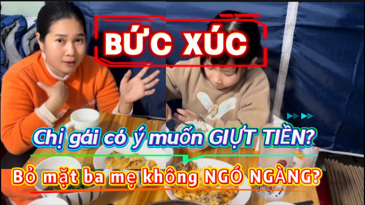 Bữa cơm đạm bạc Tiểu Huệ yêu thích_BỨC XÚC chị gái mượn tiền không lãi suất mà có thái độ KHÔNG TRẢ?