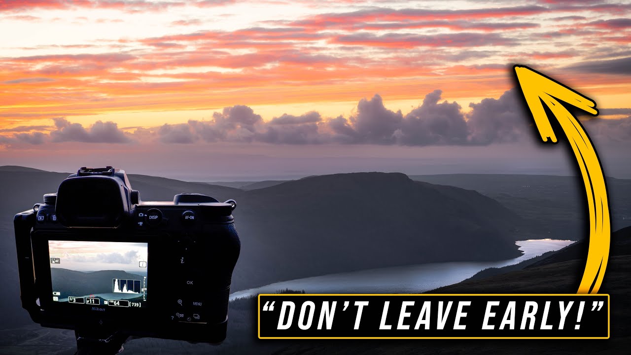 This is why you MUST stay AFTER the sunset!
