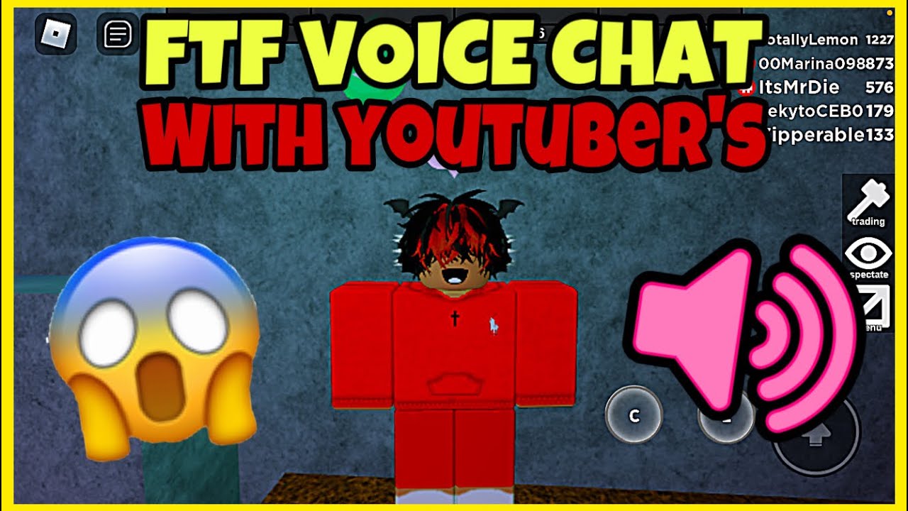 Flee The Facility Voice Chat With Youtubers!
