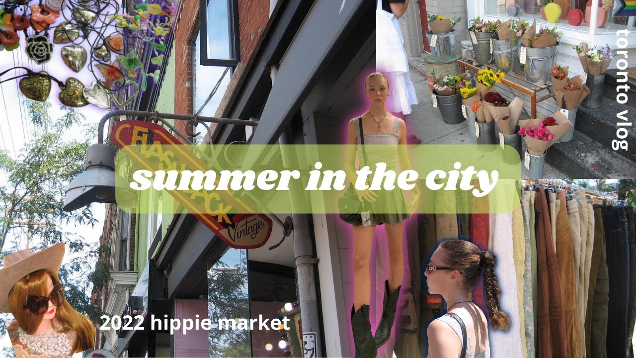 thrifting at a hippie market👢★ ~ day in the city with my sis, + haul!
