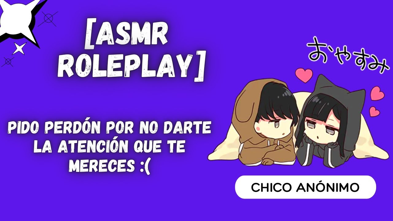 Novio tierno suplica que lo perdones 🥺[ASMR]🥺