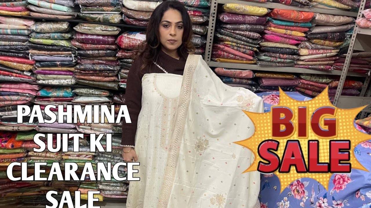 PURE BRANDED PASHMINA SUITS | WINTER FANCY DESIGNER SUITS IN WHOLESALE RATE |LAKSH FASHION JALANDHAR