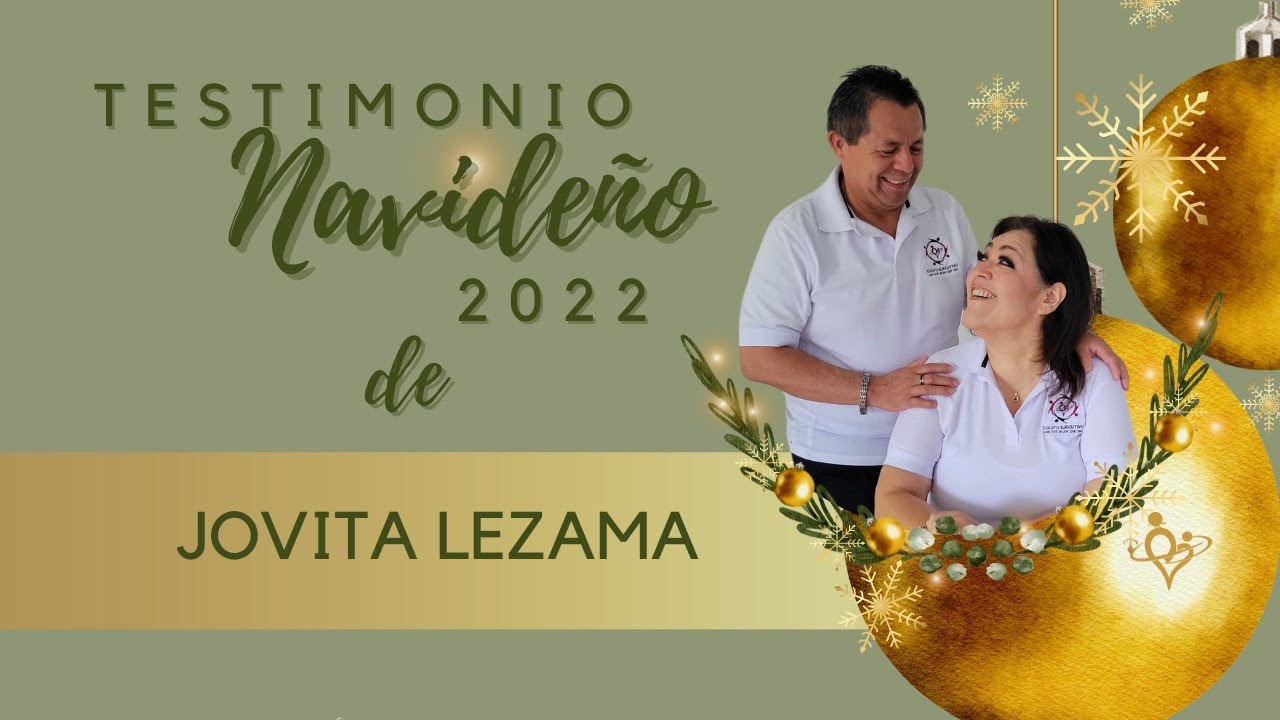 Jovita Ledezma Testimonio de Restauracion Matrimonial  |🎄Maratón Navideño 2022🎄