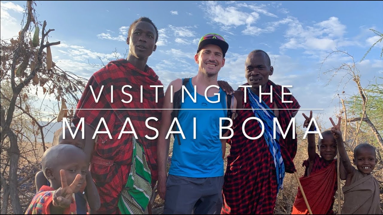 Visiting Maasai Boma - Mto Wa Mbu - Tanzania