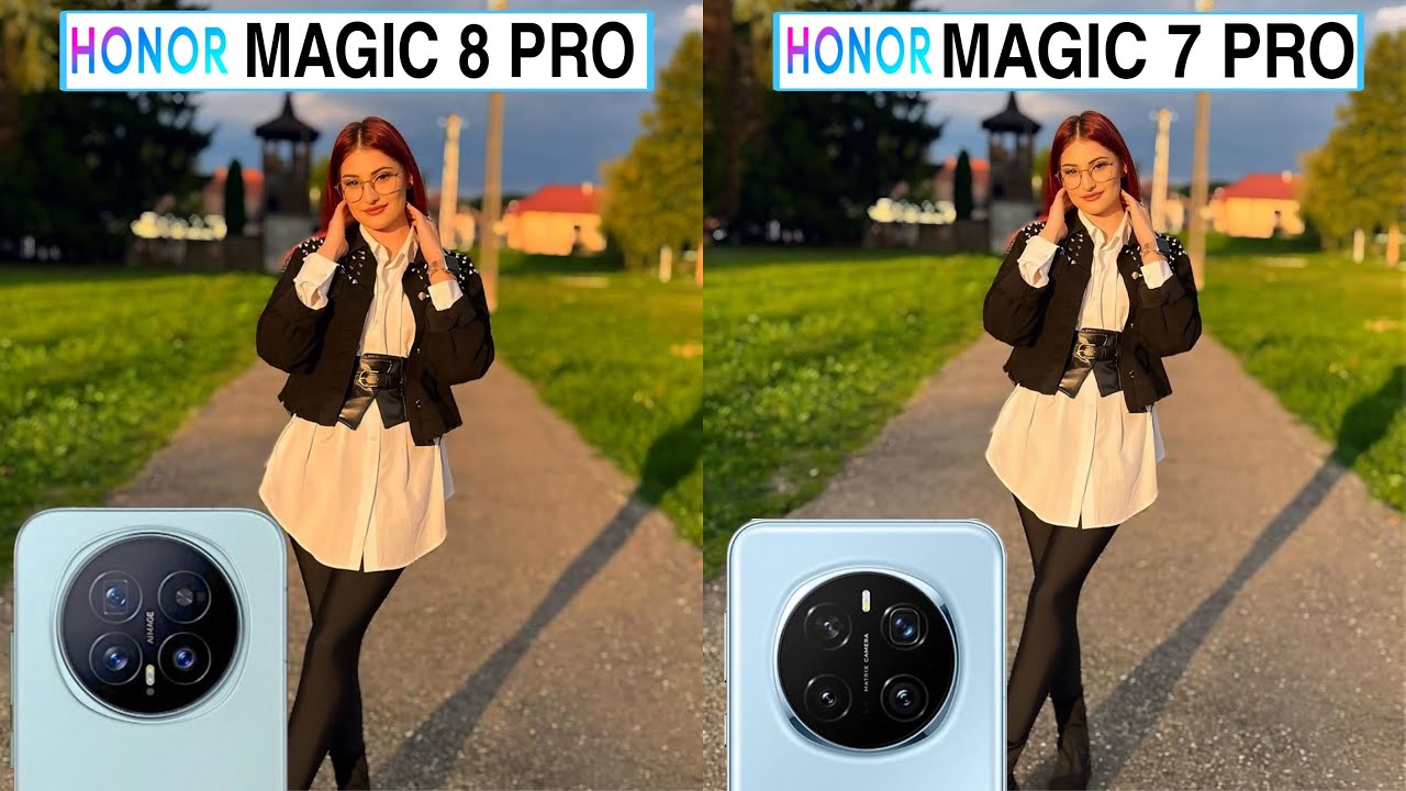 Сравнение тестов камер Honor Magic 8 Pro и Honor Magic 7 Pro
