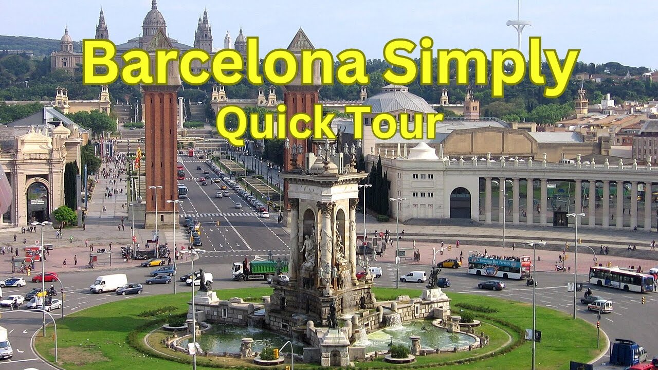 Barcelona City Walking Tour in Plaza Espana 📍⭕️