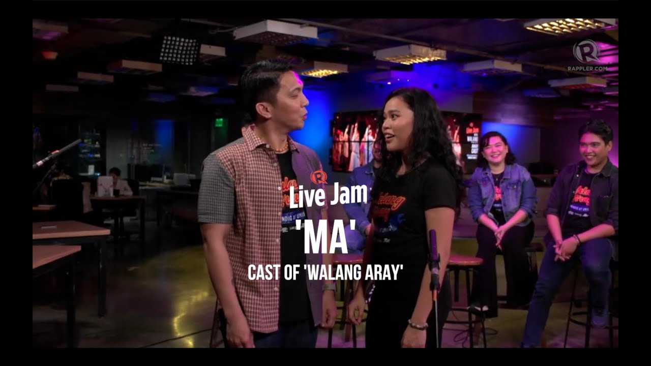 'Ma' - Cast of PETA's 'Walang Aray' musical