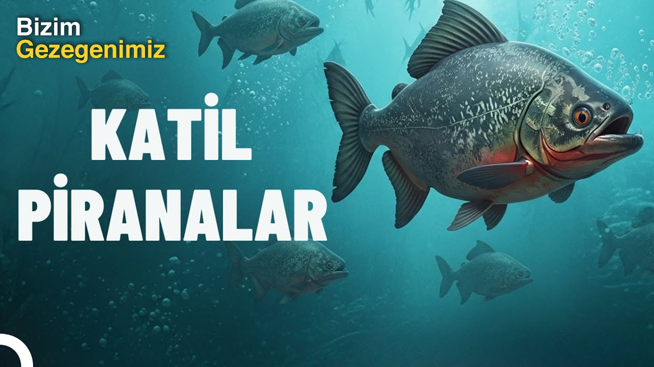 Amazon’un Korkulan Balığı: Katil Piranalar! | Türkçe Dublaj Belgesel