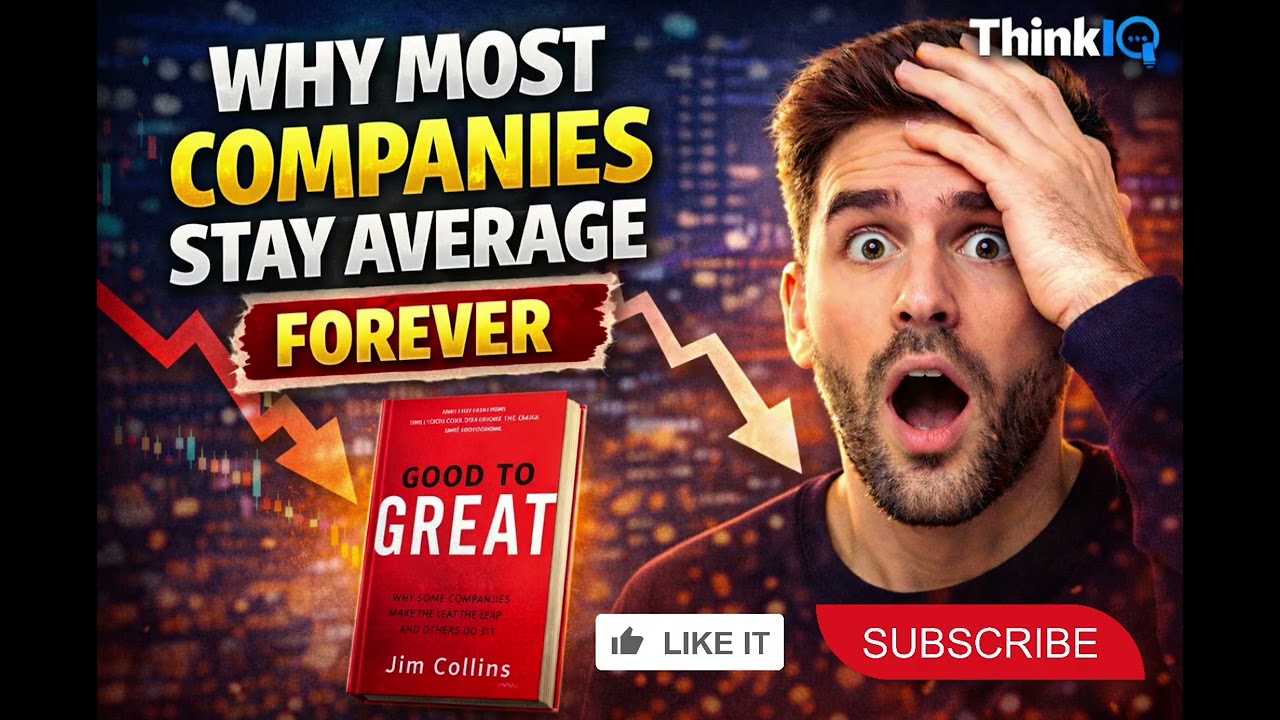 Good to Great 👍| Hidden Leadership Rule Behind Every Great Company | Jim Collins |English |Audiobook